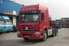 中國(guó)重汽 HOWO重卡 375馬力 6X4 牽引車(至強(qiáng)版 HW76)(變速器HW20716A)(ZZ4257N3247C1)