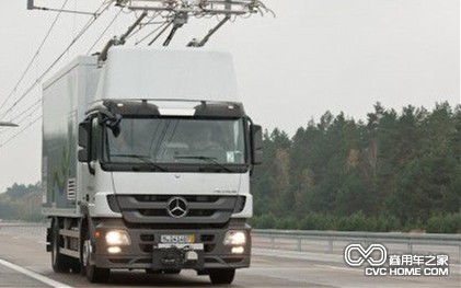帶著鞭子卡車 西門子德國實(shí)驗(yàn)電力混動卡車 商用車網(wǎng)