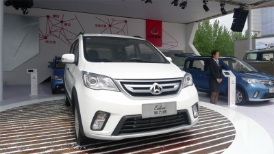 【圖集】2014北京車展 長安歐諾 車展熱圖