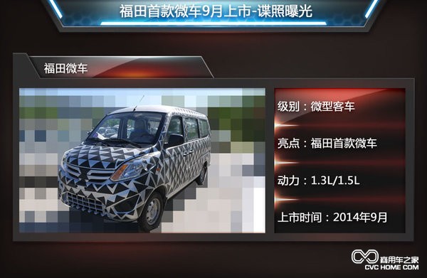 福田首款微面上市時(shí)間 商用車(chē)之家