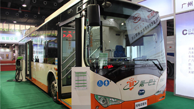 2014第二屆廣州國際商用車展 比亞迪純電動客車