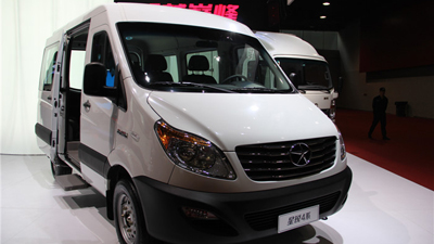 2014第二屆廣州國(guó)際商用車展 江淮輕客