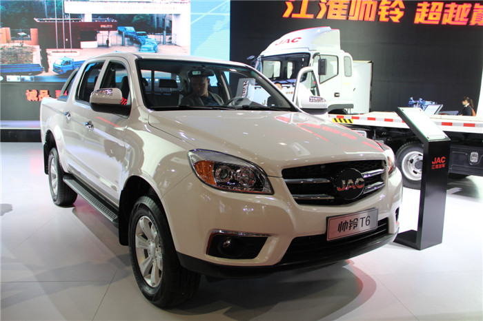 廣州車展：江淮帥鈴T6皮卡