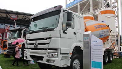 2014寶馬展：中聯(lián)重科ZLJ5253GJBH5 LNG攪拌車