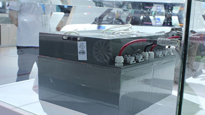 2015重慶車(chē)展力帆 純電動(dòng)車(chē)電池