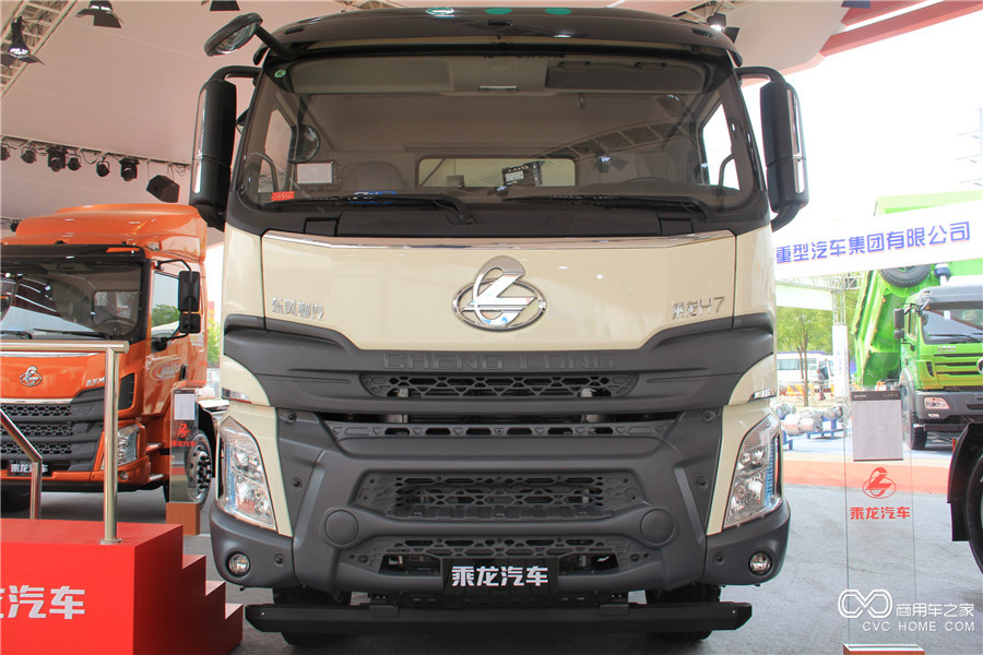 2016北京車展 柳汽乘龍H7 6*4 310馬力智能渣土自卸車