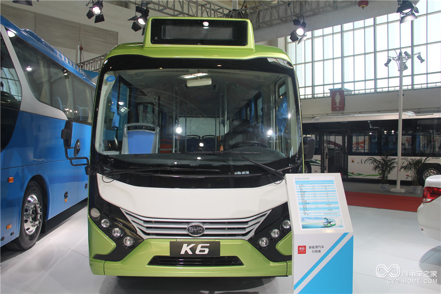 2016北京道路運輸展 比亞迪K6純電動客車