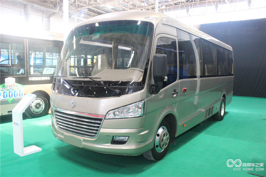 2016北京道路運(yùn)輸展 中通E07純電動(dòng)商務(wù)客車(chē)