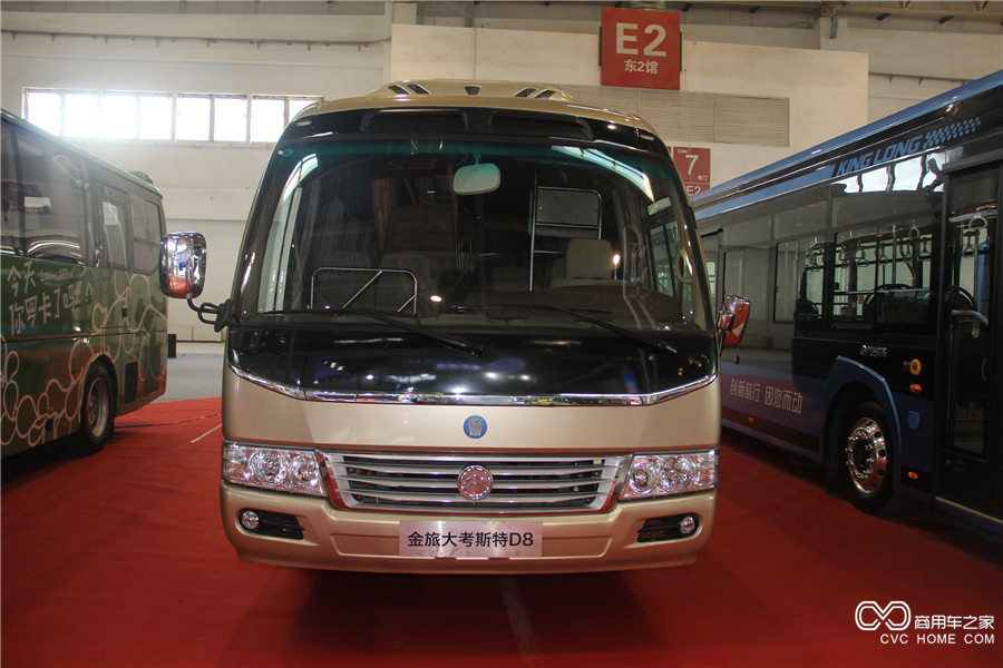 2016北京道路運(yùn)輸展 金旅大考斯特D8純電動客車