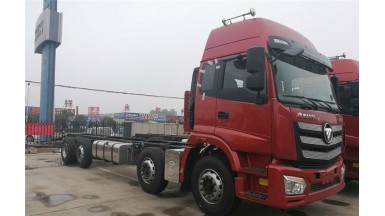 福田 歐曼新ETX 6系重卡 320馬力 8X2 9.6米欄板載貨車(chē)(440后橋)(BJ1313VPPKJ-AB)