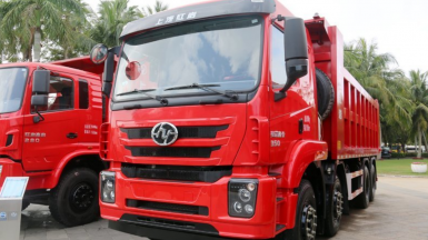 上汽紅巖 杰卡 350馬力 8X4 6.8米自卸車(chē)(CQ5316ZLJZTVG336)