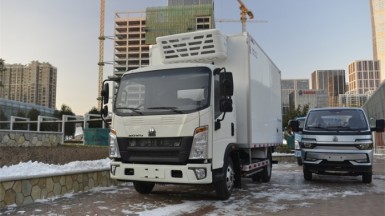HOWO輕卡悍將4X2純電動冷藏車